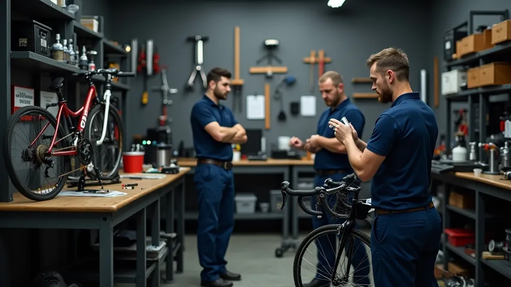 Dviračio techninės priežiūros stotis